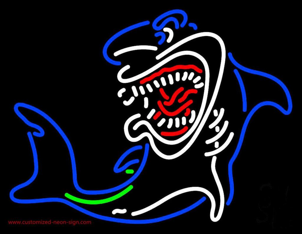 Shark Head Neon Sign Neon Light