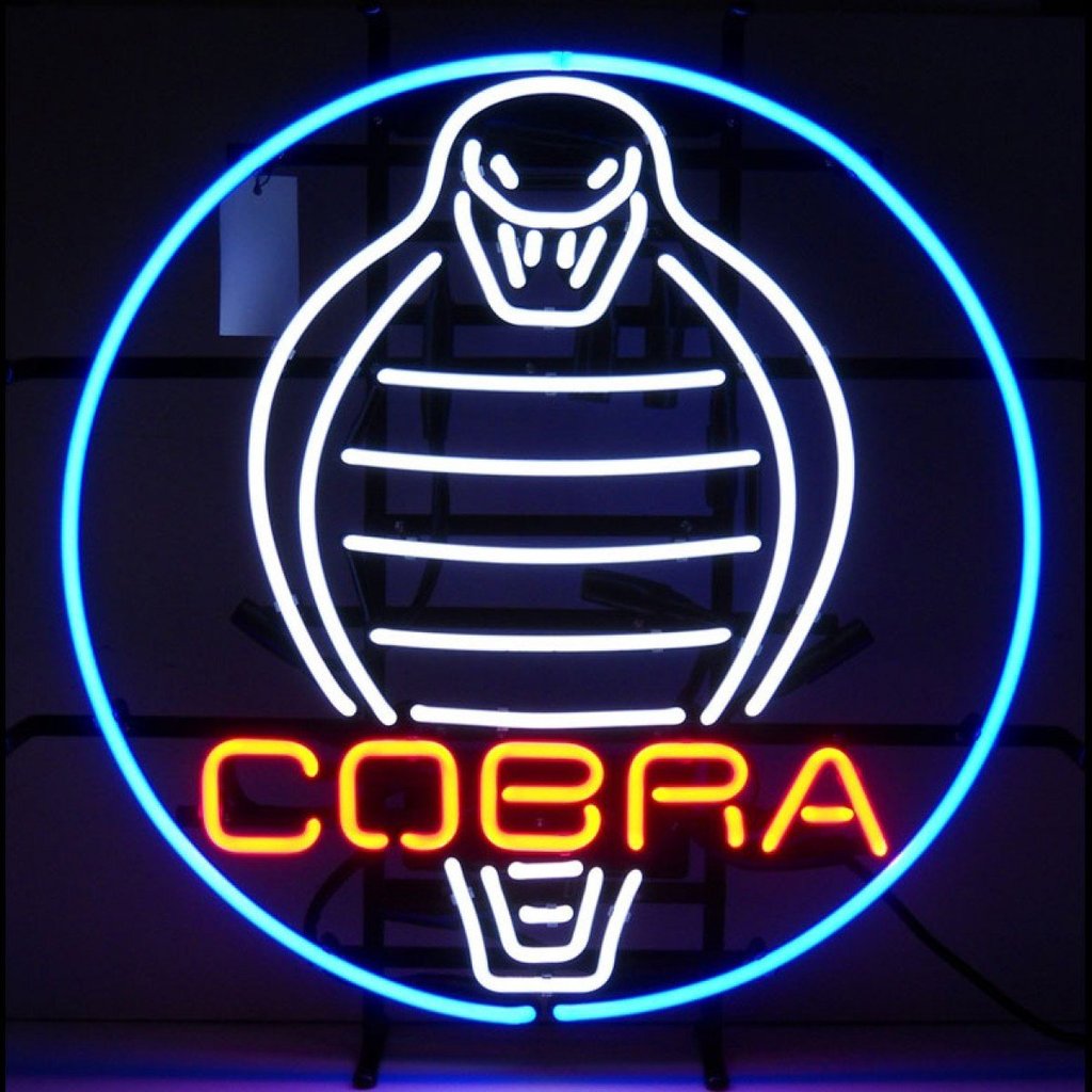 Shelby Cobra Neon Sign