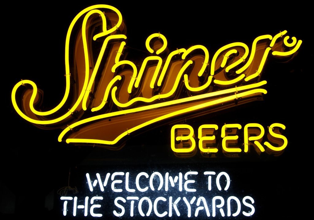 Shiner Beers Wecome To The Stockyards Neon Sign Neon Light