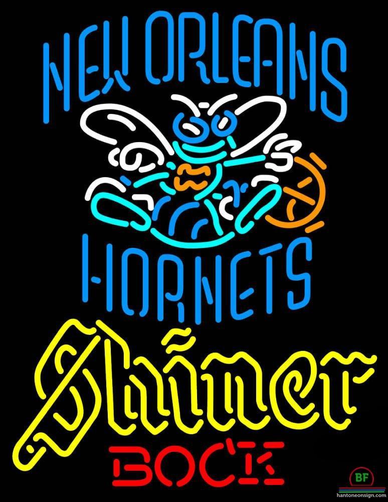 Shiner Bock Orleans Hornets Neon Sign Teams Neon Light