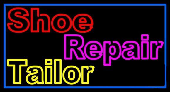 Shoe Repair Tailor Neon Sign Bar Sign Neon Light