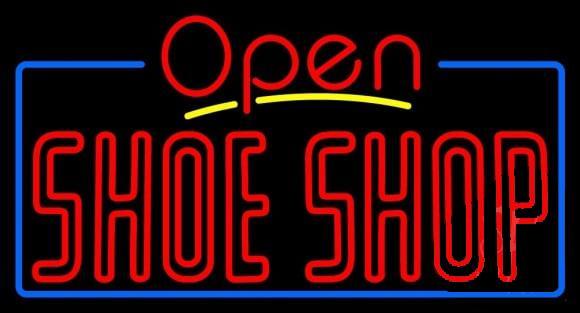 Shoe Shop Open Neon Sign Bar Sign Neon Light