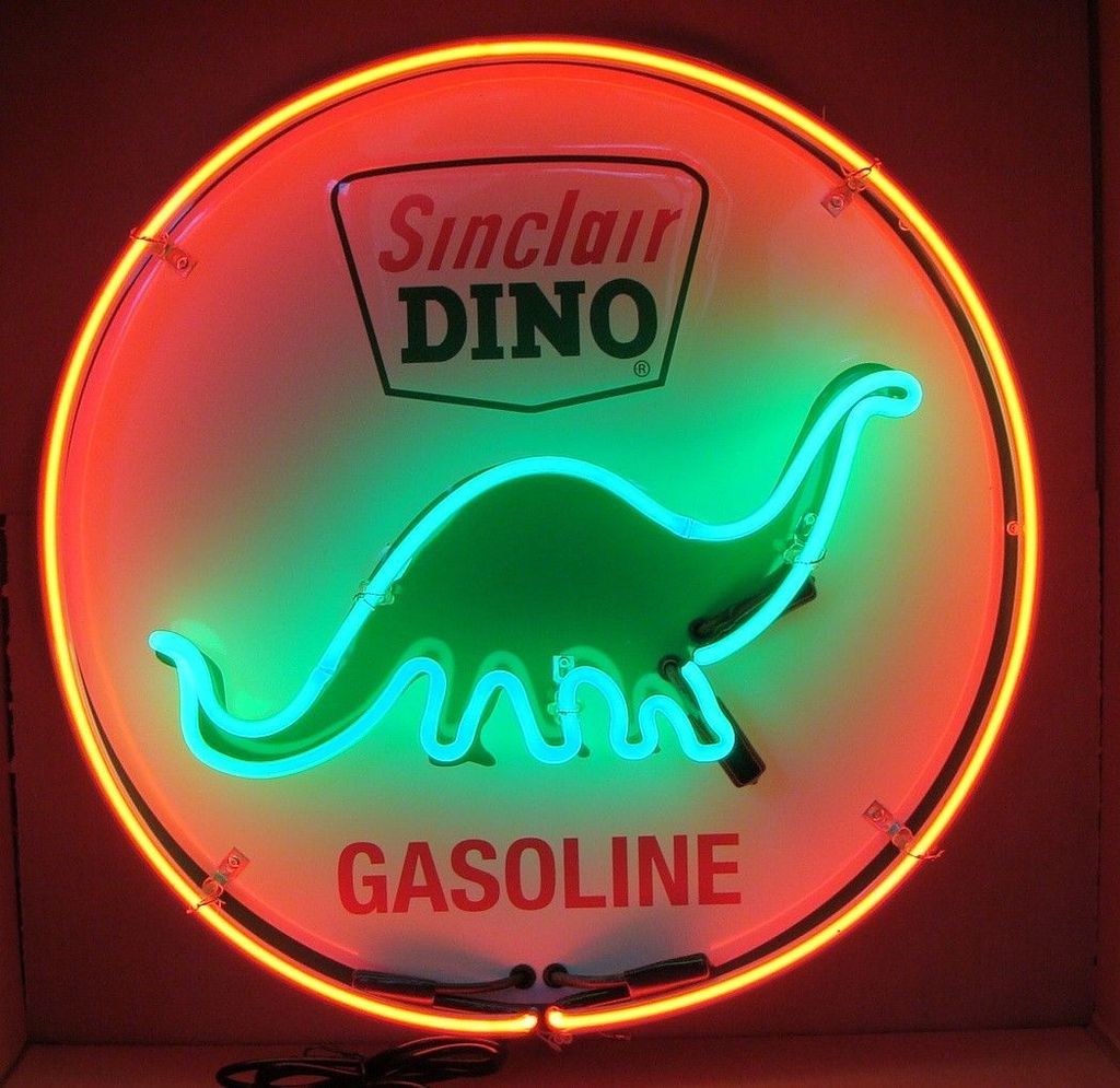 Sinclair Dinosaur Neon Sign Neon Light