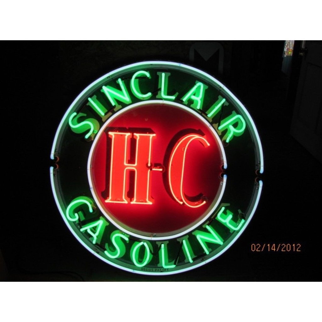 Sinclair Gasoline Hc Neon Sign