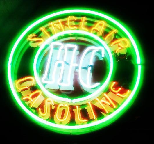 Sinclair Gasoline Neon Sign Bar Sign Neon Light