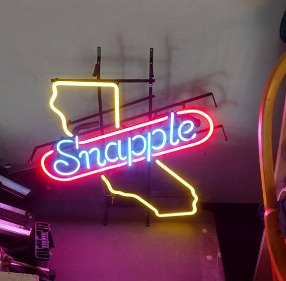Snapple California Neon Sign Neon Light