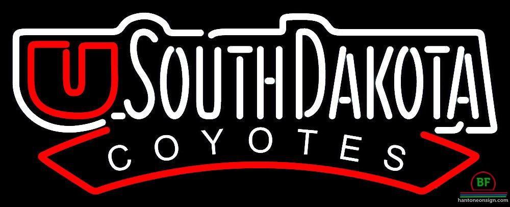 South Dakota Coyotes Neon Sign NCAA Teams Neon Light