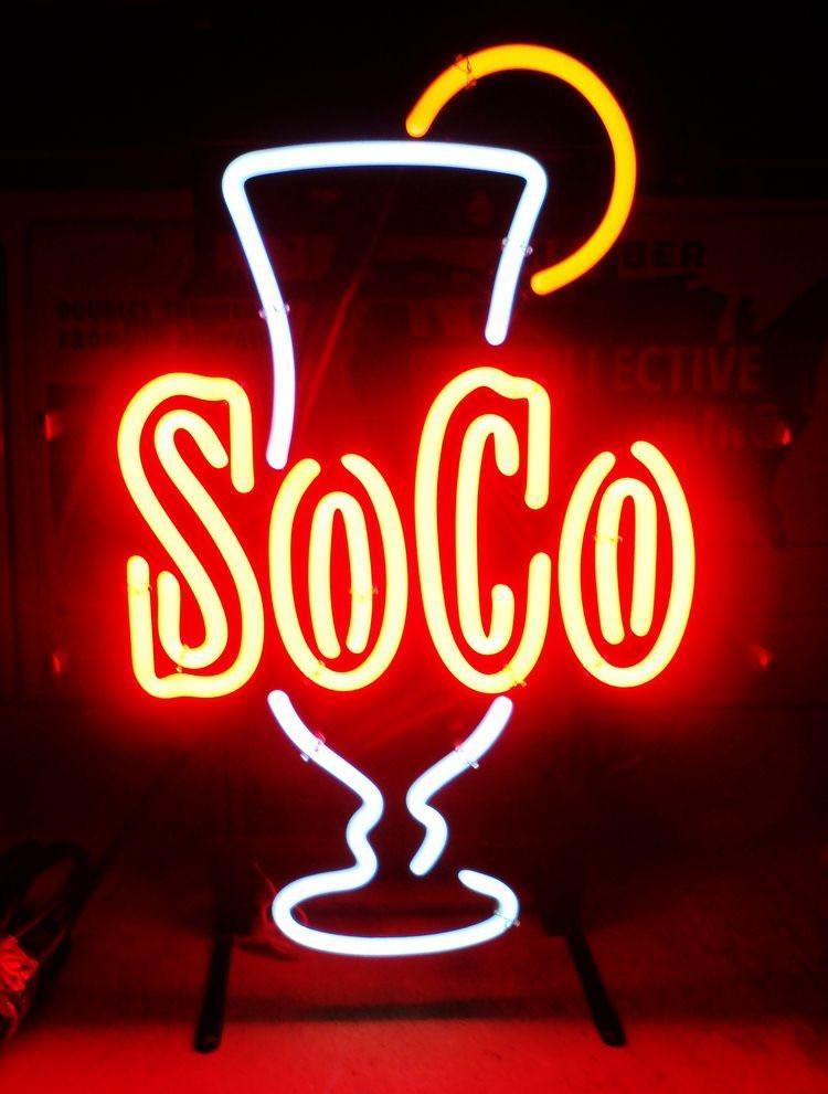 Southern Comfort Soco Neon Sign Bar Sign Neon Light
