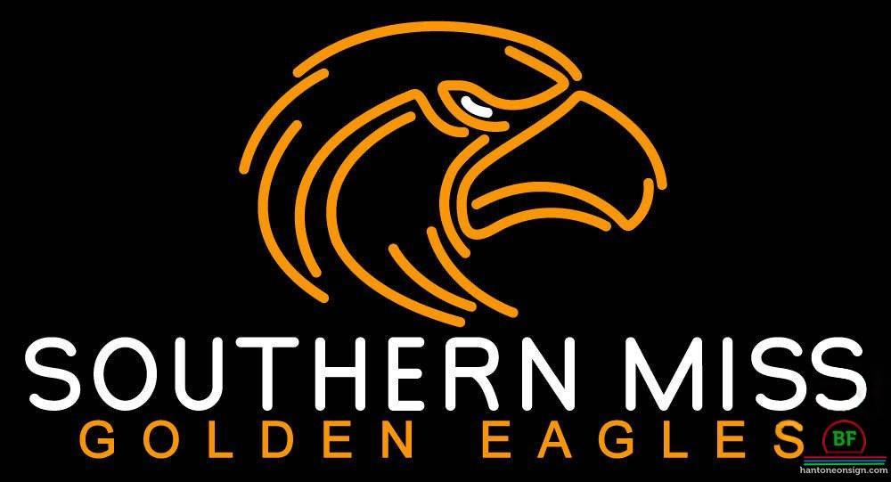 Southern Miss Golden Eagles Neon Sign NCAA Teams Neon Light