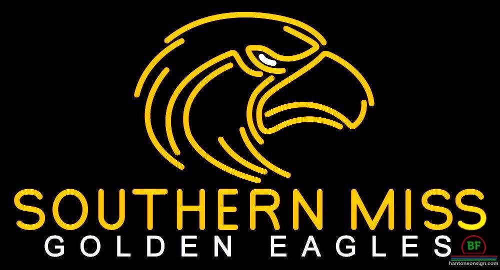 Southern Miss Golden Eagles Neon Sign NCAA Teams Neon Light