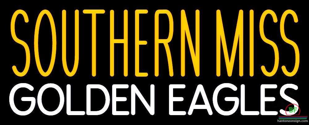 Southern Miss Golden Eagles Neon Sign NCAA Teams Neon Light