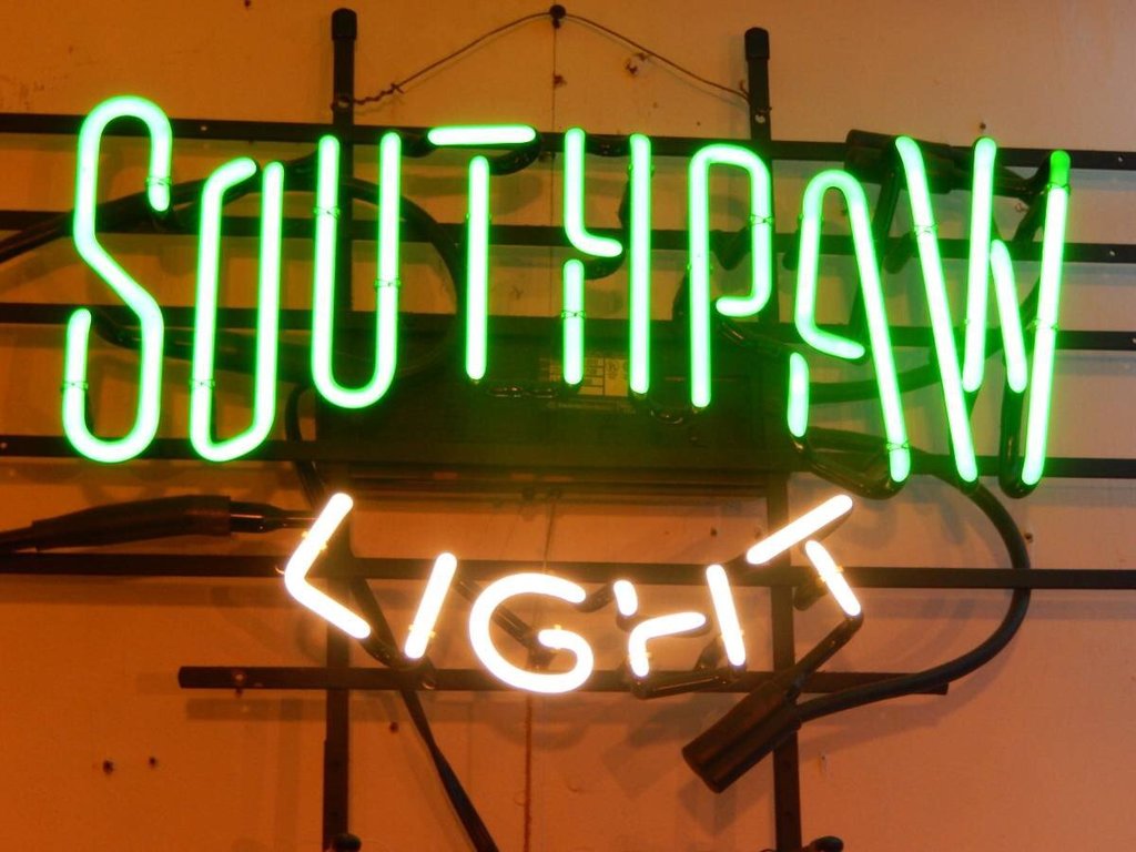 Southpaw Neon Sign Neon Light
