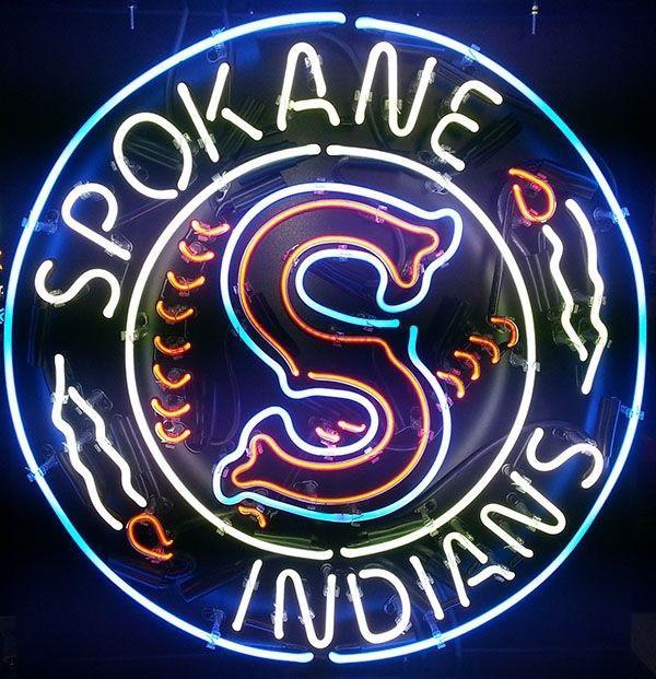 Spokane Indians Neon Sign Bar Sign Neon Light