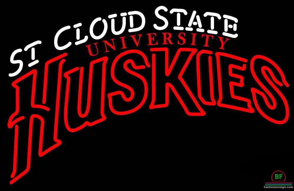 St Cloud State Huskies Neon Sign NCAA Teams Neon Light