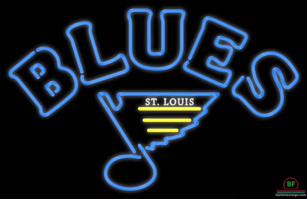 Saint Louis Blues Neon Sign