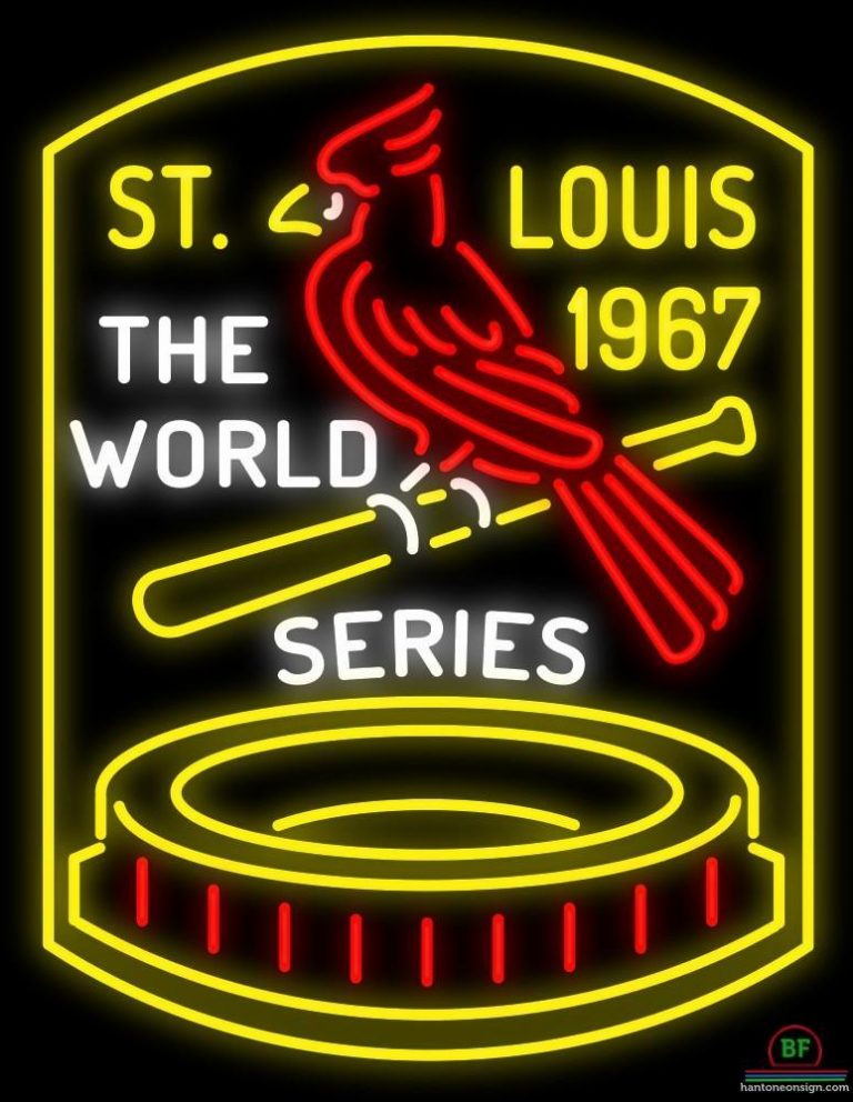 St Louis Cardinals Neon Sign Teams Neon Light DIY Neon Signs Custom