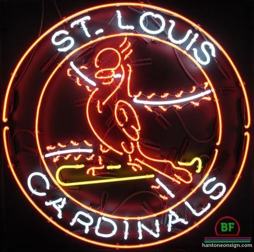 Bud Light MLB St. Louis Cardinals Neon Sign For Sale // Neonstation