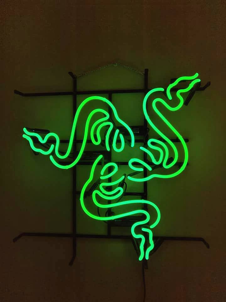Stunning Razer Gaming Neon Sign Neon Light