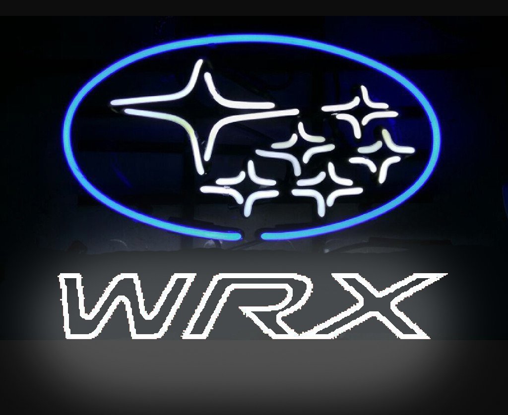 Subaru WAX Neon Sign Bar Sign Neon Light