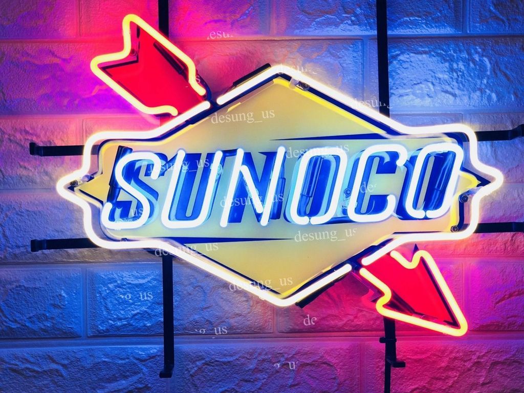 Sunoco Gas Station Neon Sign Neon Light