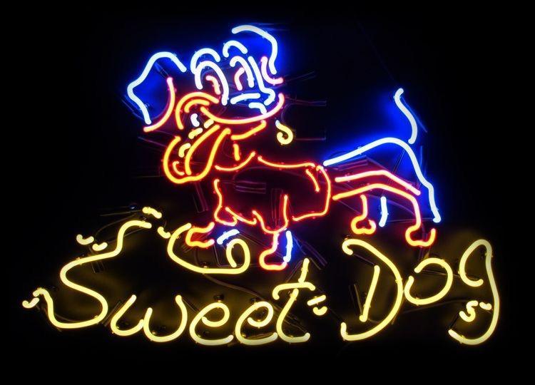 Sweet Dog Neon Sign Neon Light