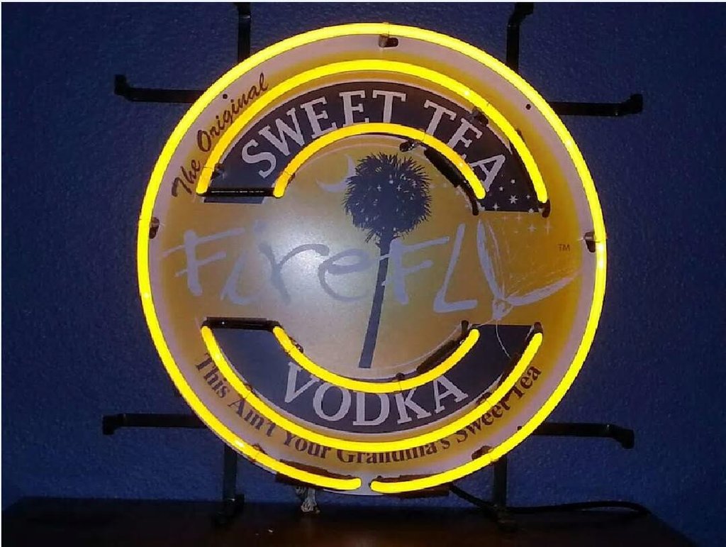 Sweet Tea Try Free Vodka Neon Sign Bar Sign Neon Light Z1354