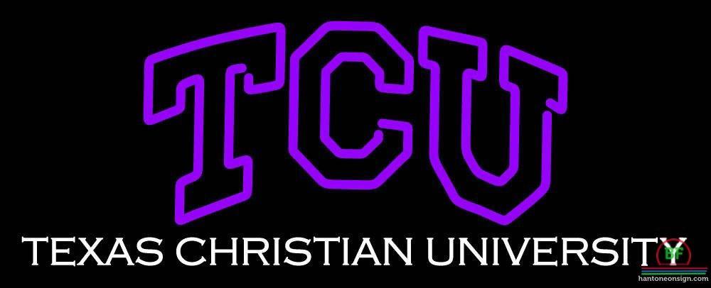TCU Horned Frogs Neon Sign NCAA Teams Neon Light