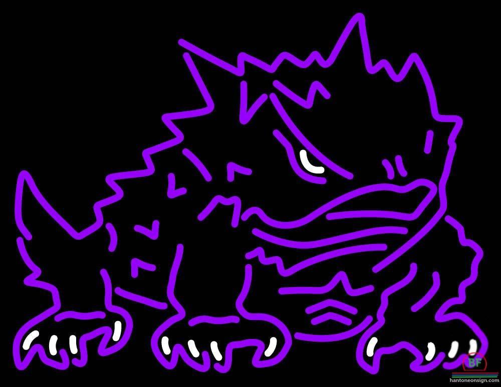 TCU Horned Frogs Neon Sign NCAA Teams Neon Light