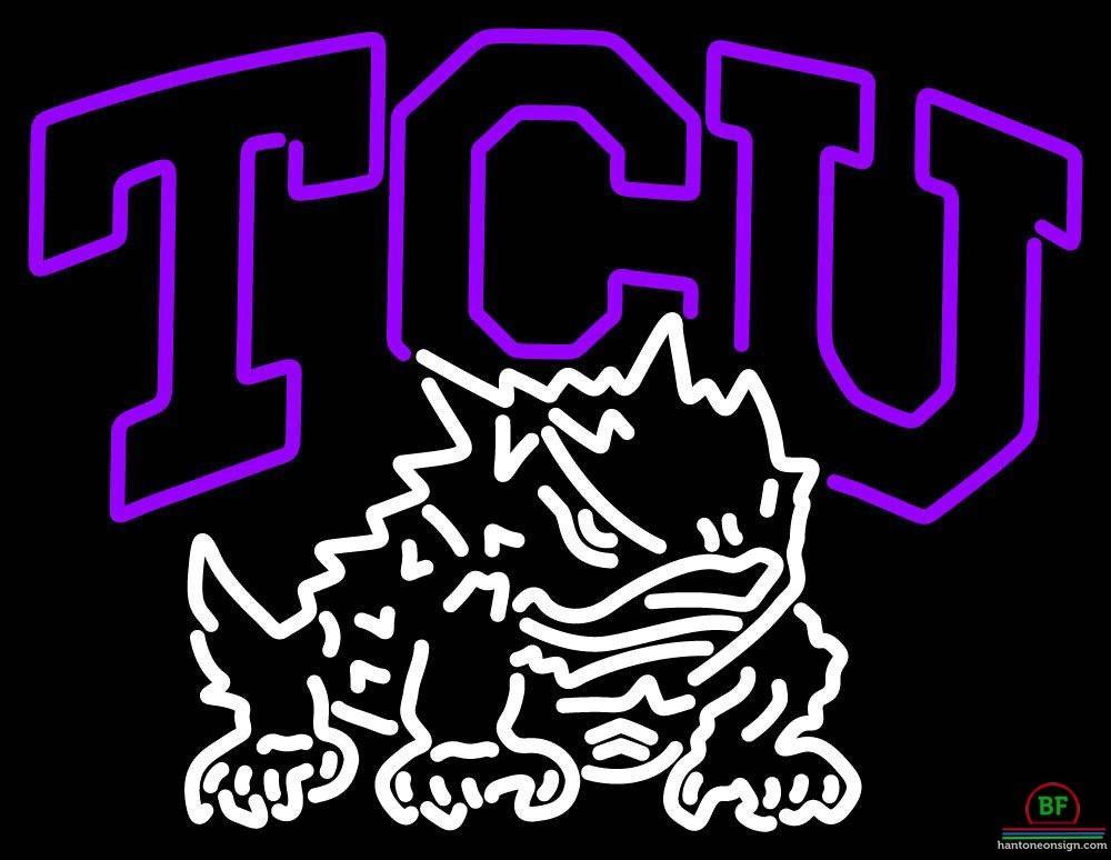 TCU Horned Frogs Neon Sign NCAA Teams Neon Light