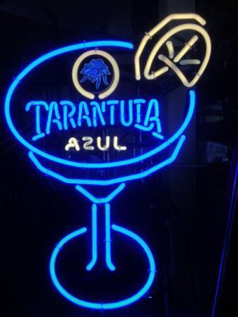 Tarantula Azul Neon Sign Bar Sign Neon Light