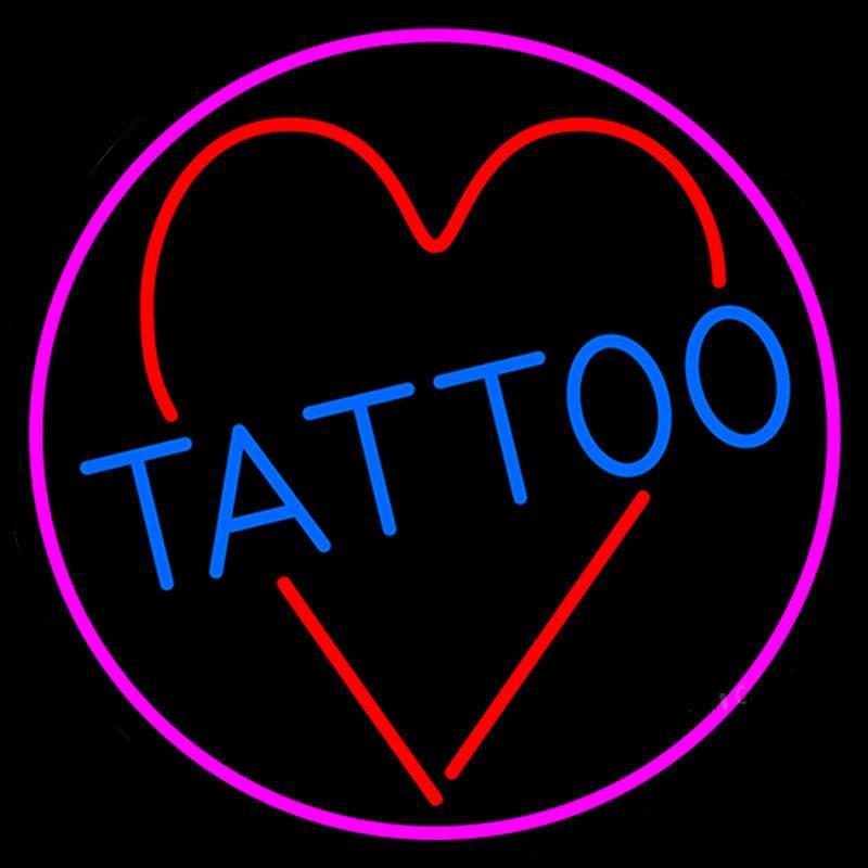 Tattoo Heart Neon Sign Bar Sign Neon Light