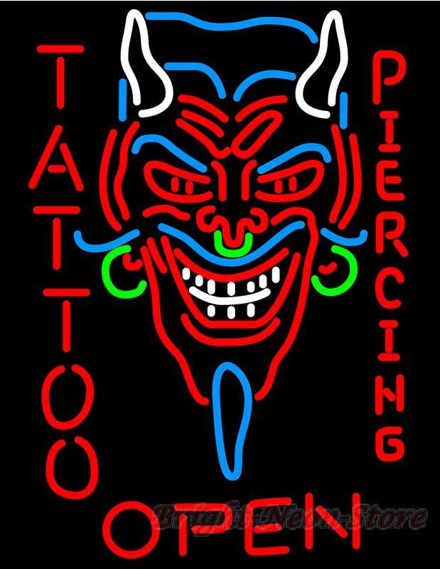 Tattoo Open Neon Sign