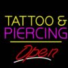 Tattoo & Piercins Open Neon Sign Bar Sign Neon Light