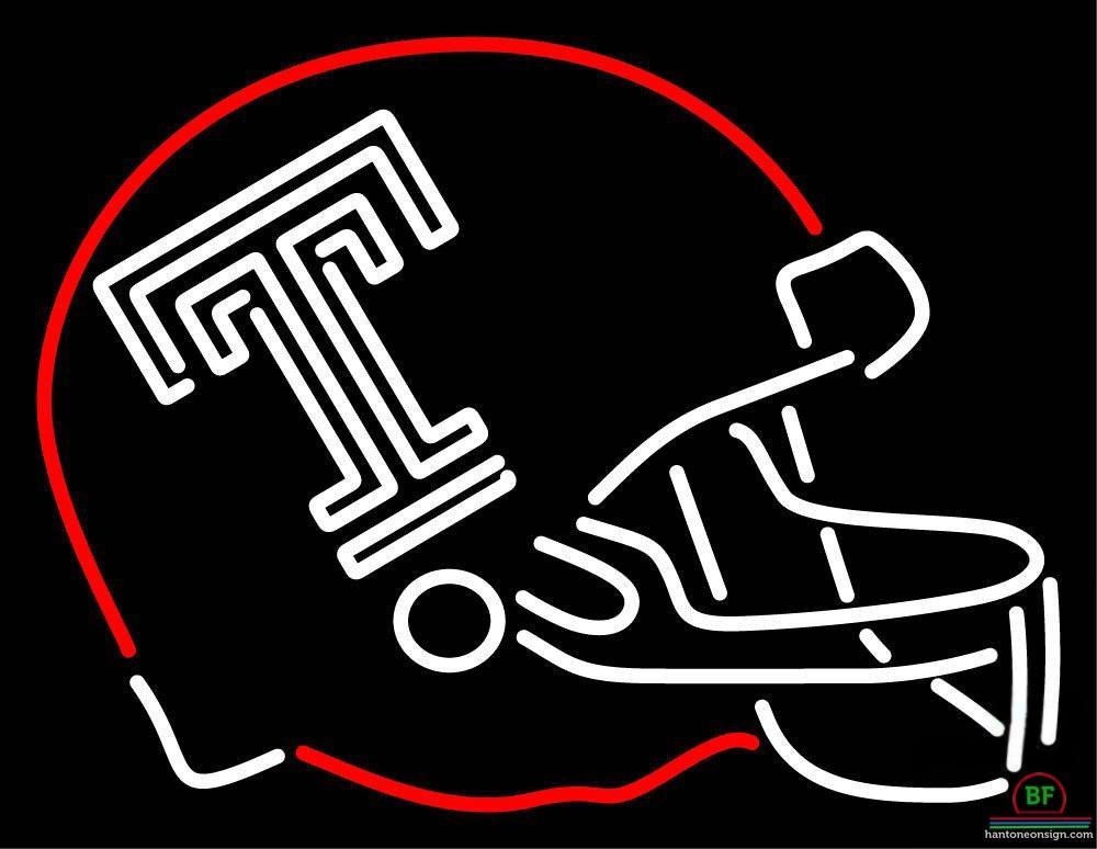 Temple Owls Helmet Neon Sign NCAA Teams Neon Light
