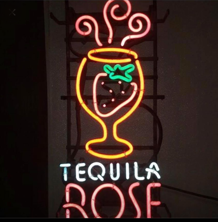 Tequila Rose Neon Sign Neon Light