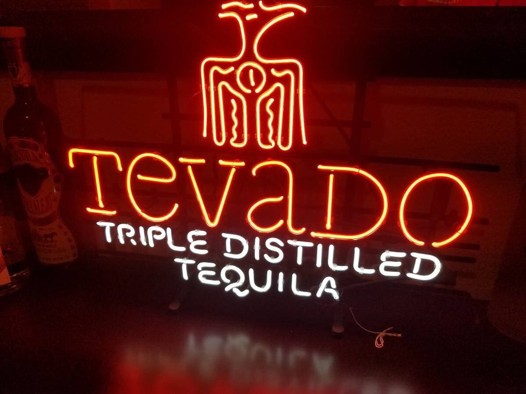 Tevado Triple Distilled Tequila Neon Sign Neon Light
