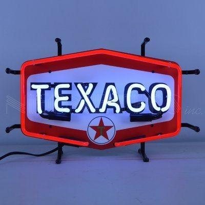 Texaco Gasoline Motor Oil Neon Sign Neon Light
