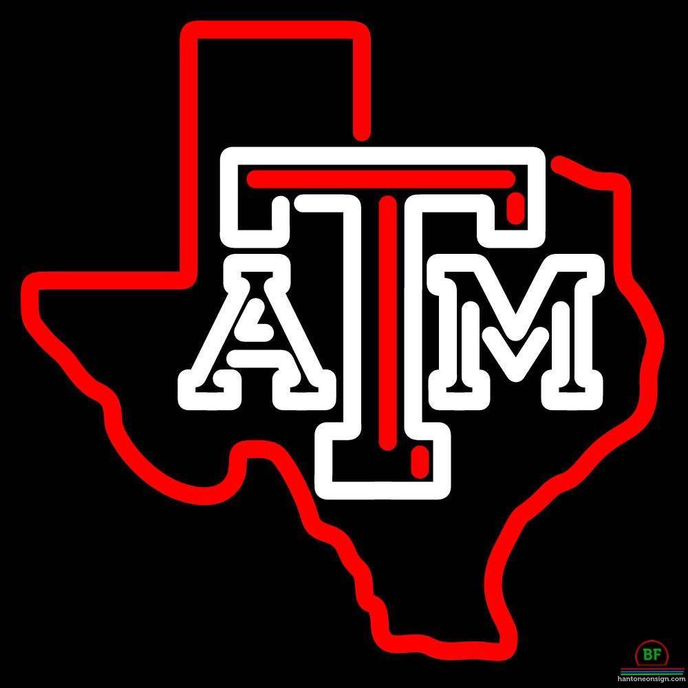 Texas A And M Aggies Neon Sign NCAA Teams Neon Light