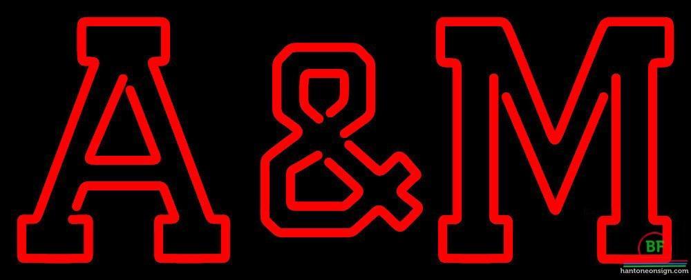 Texas A And M Aggies Neon Sign NCAA Teams Neon Light