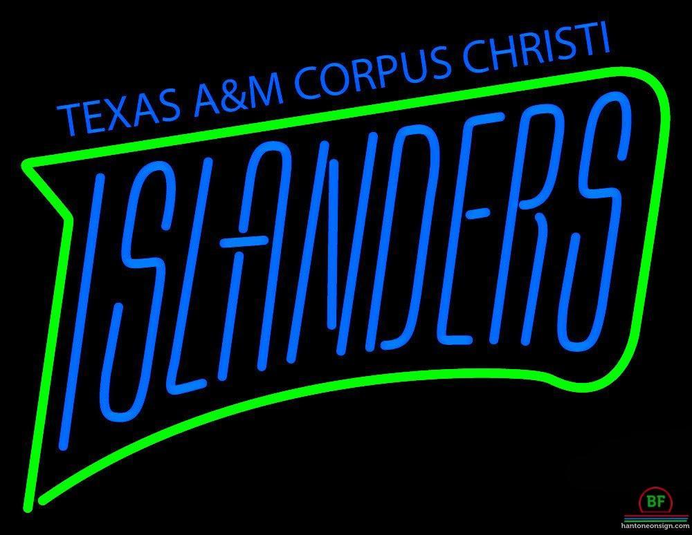 Texas A And M CC Islanders Neon Sign NCAA Teams Neon Light