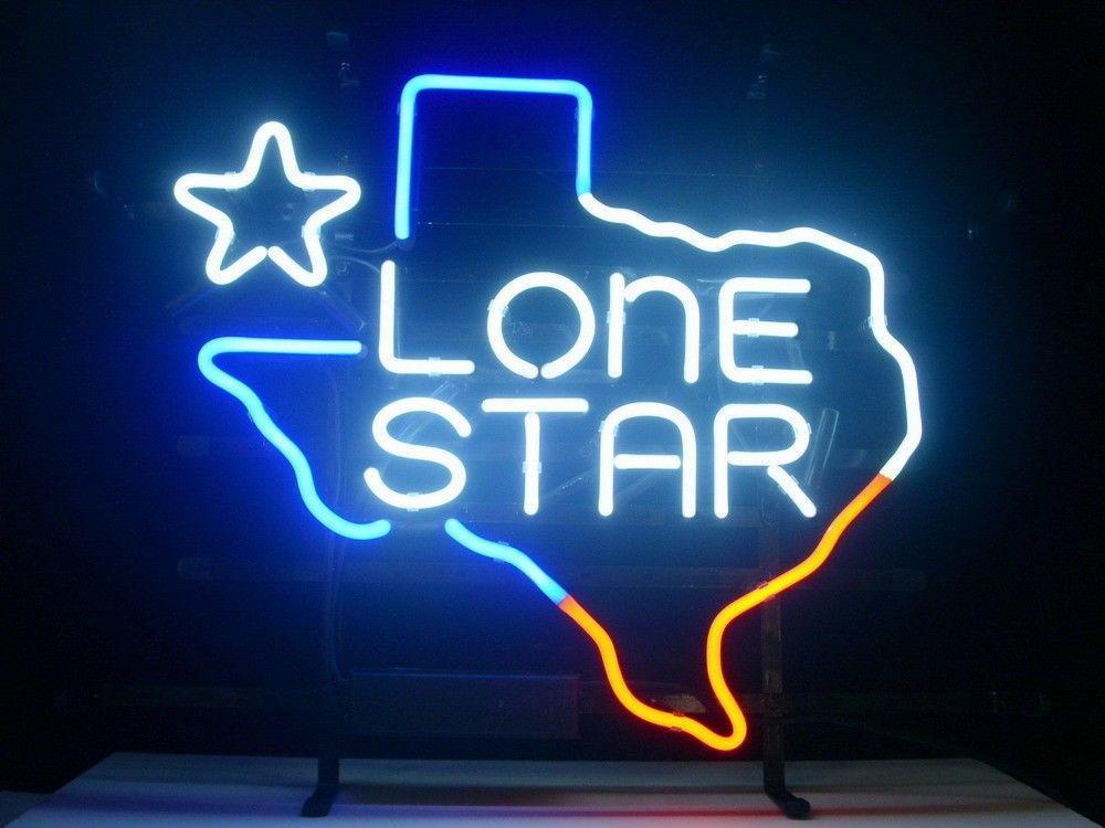 Texas Lone Star Neon Sign