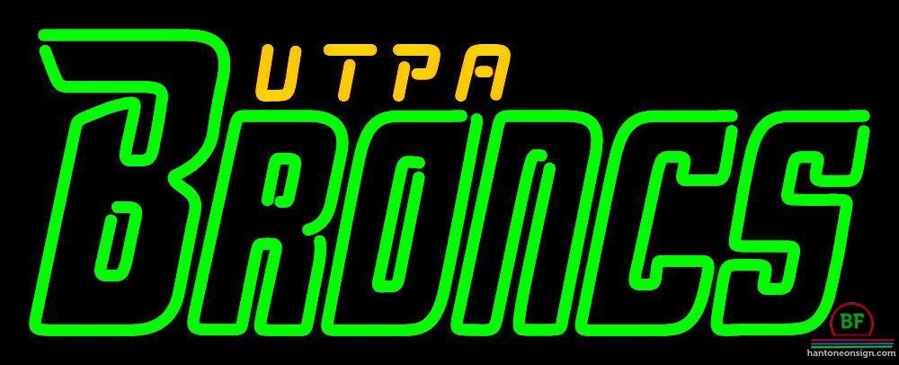 Texas Pan American Broncs Neon Sign NCAA Teams Neon Light