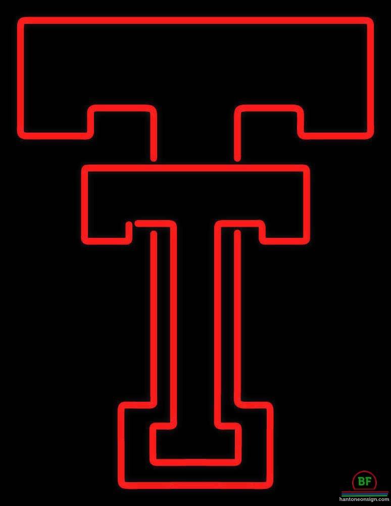 Texas Tech Red Raiders Neon Sign NCAA Teams Neon Light