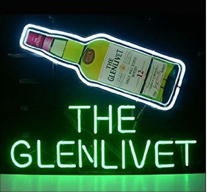 The Glenlivet Whisky Beer Neon Sign