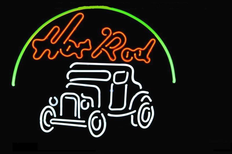 The Rod Hotrods Neon Sign