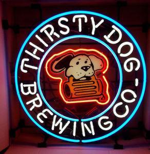 Thirsty Dog Brewing Co Akron Oh Neon Sign Neon Light