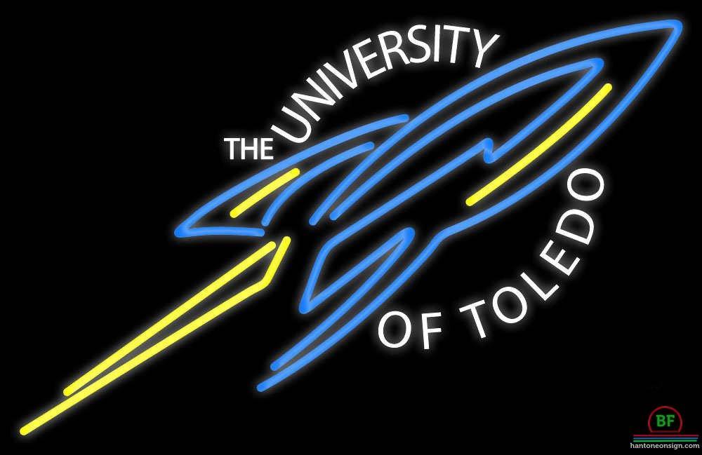 Toledo Rockets Neon Sign NCAA Teams Neon Light