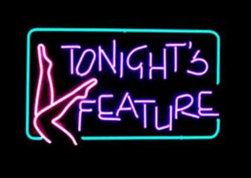 Tonights Feature Neon Sign