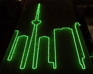 Toronto Skyline Neon Sign Neon Light