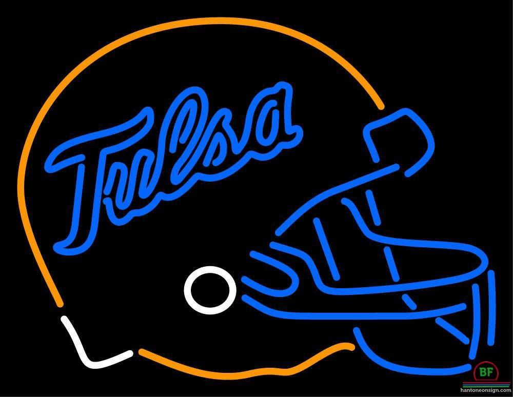 Tulsa Golden Hurricane Helmet Neon Sign NCAA Teams Neon Light